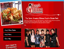 Tablet Screenshot of amyschinacuisine.com